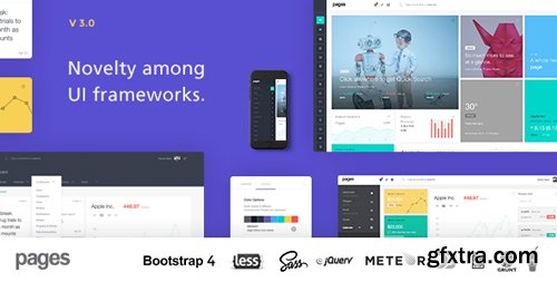 ThemeForest - Pages v3.0.0 - Bootstrap 4 Admin Dashboard Template - 9694847