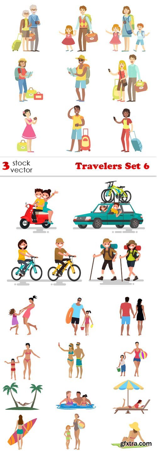 Vectors - Travelers Set 6