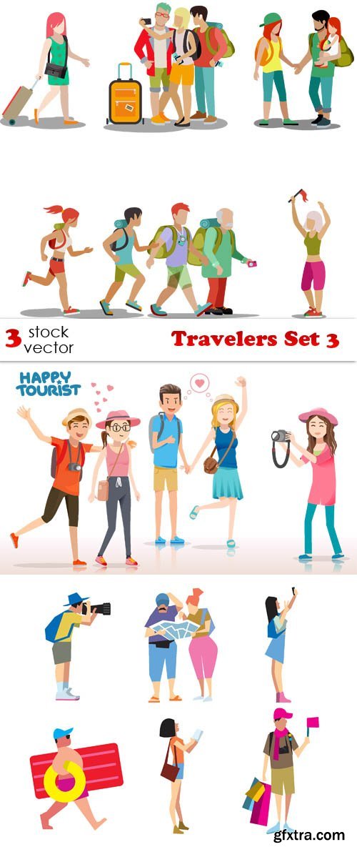 Vectors - Travelers Set 3