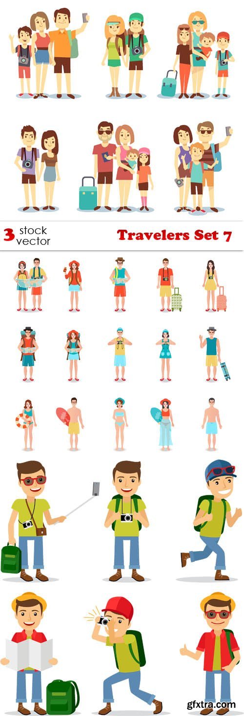 Vectors - Travelers Set 7