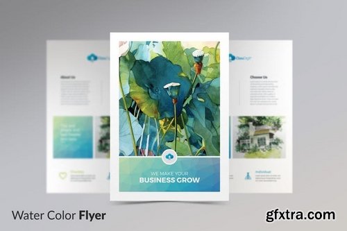 Water Color Business Flyer