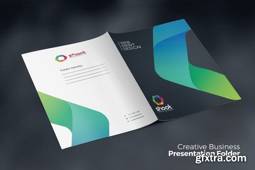 Creative Business Presentation Folder