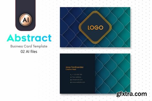 CM - Abstract Business Card Template - 14 2167911