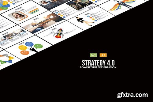CM - Strategy 4.0 Powerpoint Template 2063549