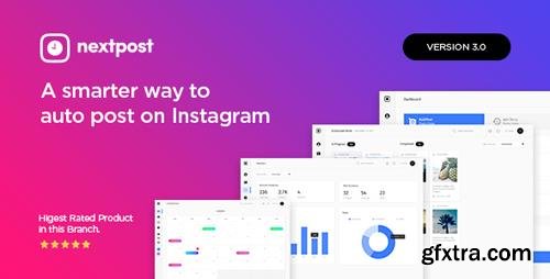 CodeCanyon - Instagram Auto Post & Scheduler - Nextpost Instagram v3.0.5 - 19456996