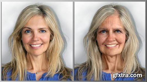 Age Progression in Photoshop