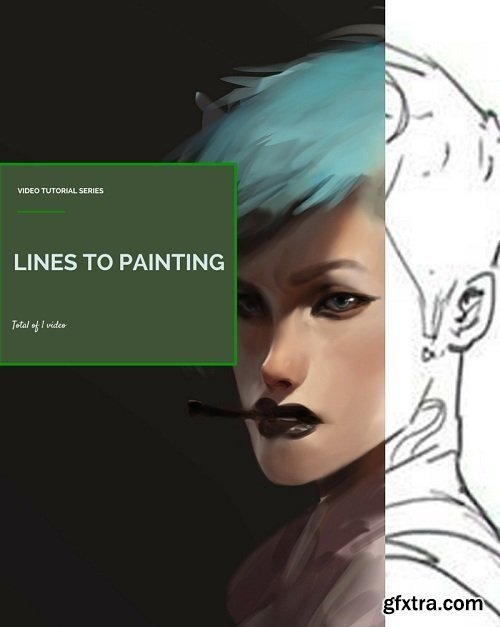 Gumroad - Anthony Jones - Lines to Painting