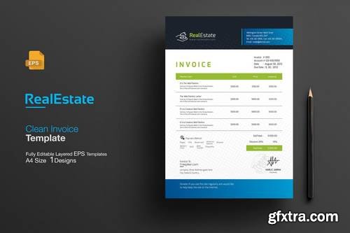 RealEstate | Corporate Invoice