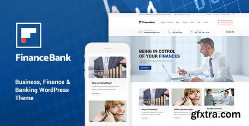 ThemeForest - FinanceBank v1.7 - Business, Finance & Banking WordPress Theme - 16638250