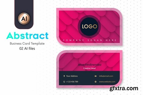CM - Abstract Business Card Template - 24 2167979