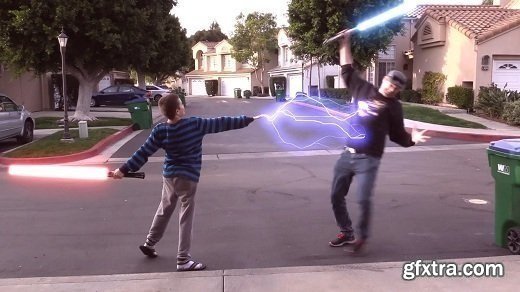 STAR WARS Special Effects! Create your own Star Wars Lightsabers and Lightning!