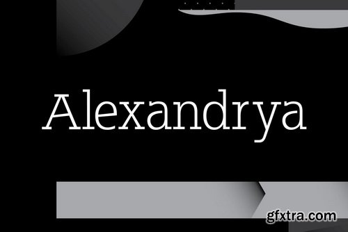 Alexandrya Font Family