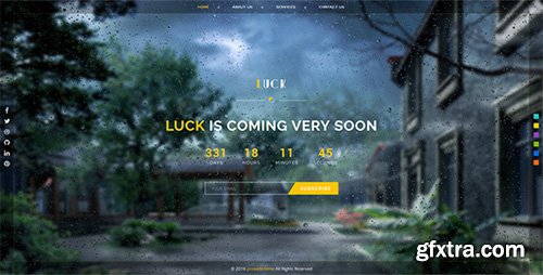 ThemeForest - Luck v1.0 - Responsive Coming Soon Page - 17968451