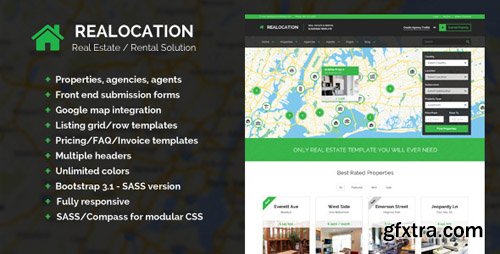 ThemeForest - Realocation - Modern Real Estate Template (Update: 25 March 14) - 7112897