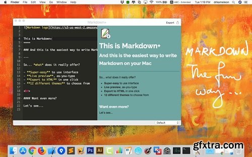 Markdown+ 1.2 (macOS)
