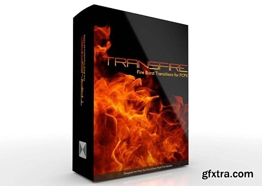 Pixel Film Studios - TransFire: Fire Burst Transitions for FCPX (macOS)
