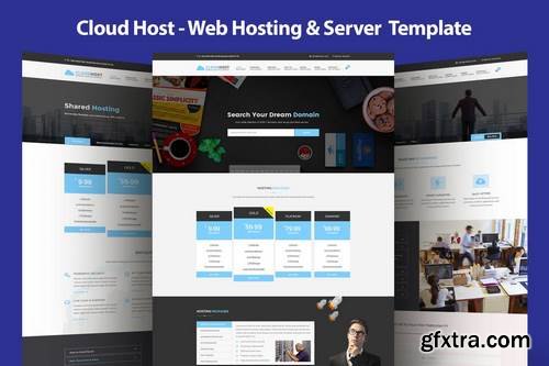 Cloud Host - Web Hosting & Server Template