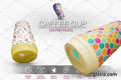 CreativeMarket Coffee Cup MockUp Vol.2 2108304
