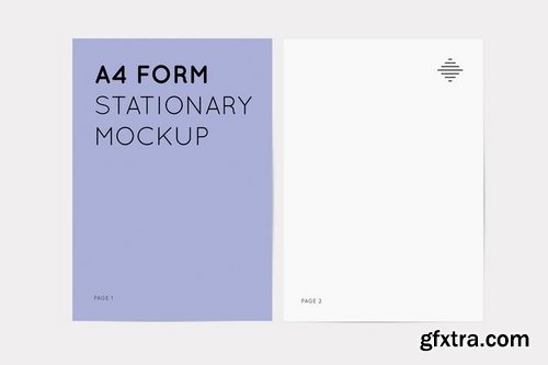 A4 Form Mockup