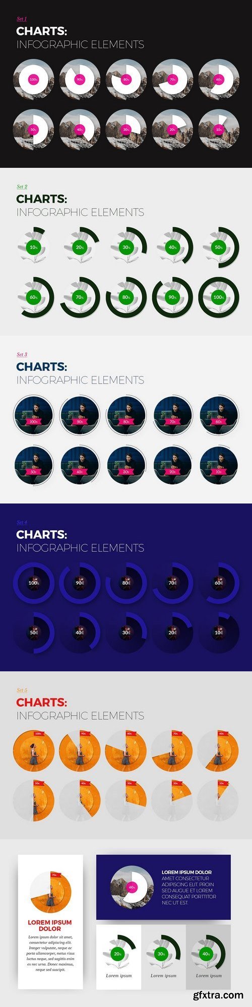 CM - Charts sets - Infographic elements 1965876