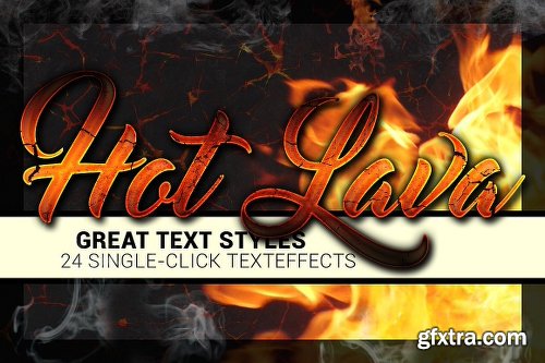 CreativeMarket 24 Styles - Hot Lava Collection 1998967