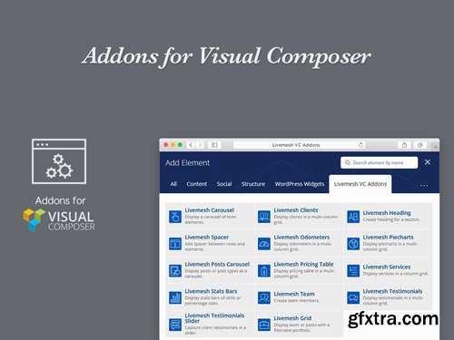 Addons for Visual Composer Pro v1.8.1