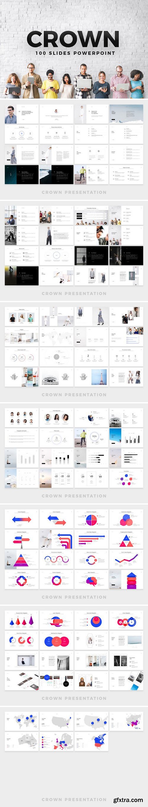 CM - CROWN Powerpoint Template 1818973
