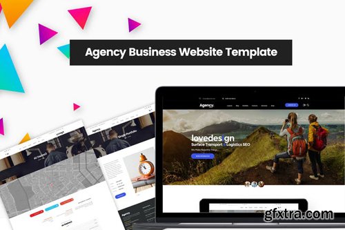 Agency Business Website Template | Company Design