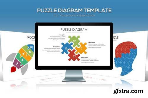 Puzzle Diagram Powerpoint
