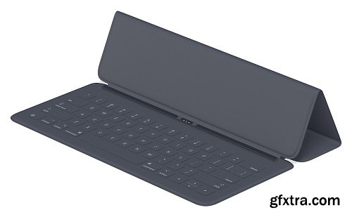 iPad Keyboard 12.9 3d Model