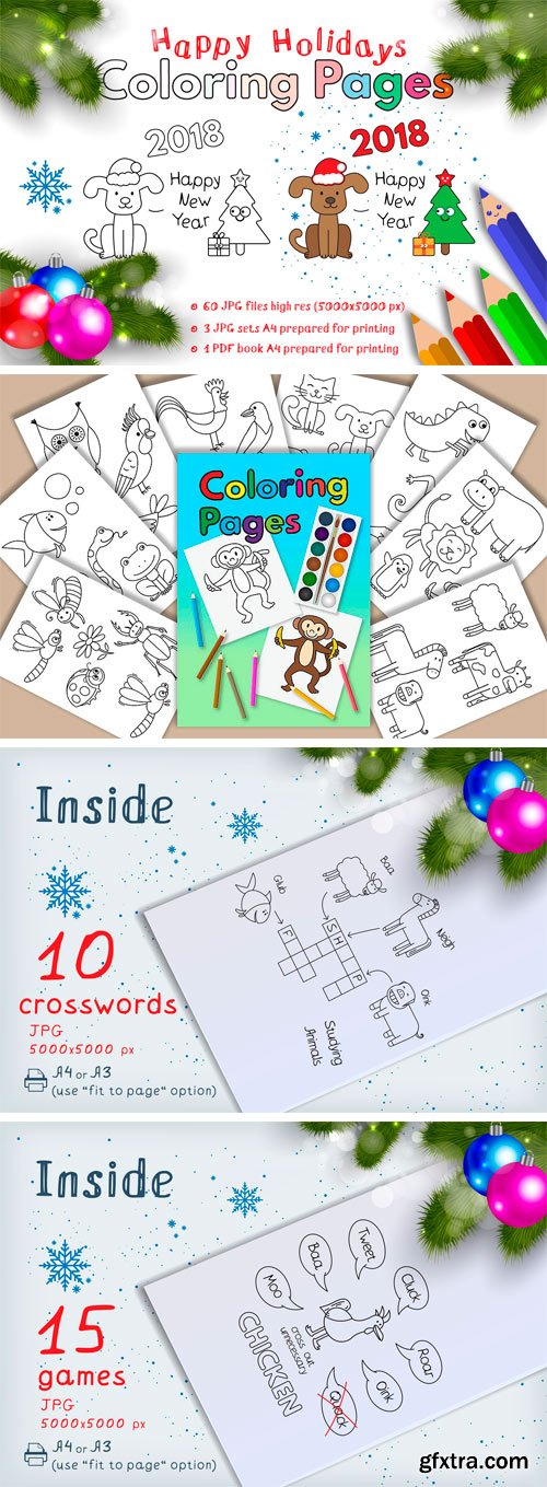 CM - Happy Holidays Coloring Pages 2131939