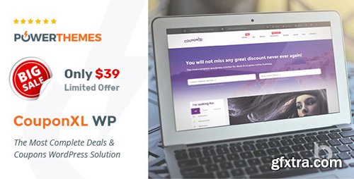 ThemeForest - CouponXL v4.0.1 - Coupons, Deals & Discounts WP Theme - 10721950