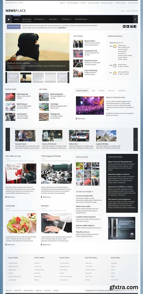 Shape5 - Newsplace v2.0 - WordPress Theme