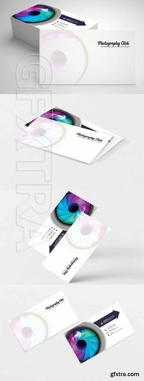 CreativeMarket - Photography Business Card Templates 2198314