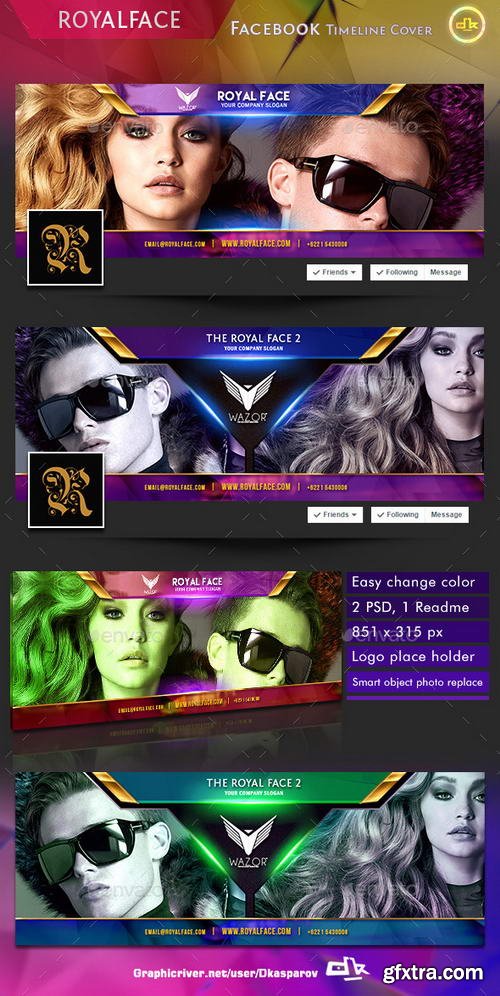 GraphicRiver - Royalface - Facebook Timeline Cover 10788328