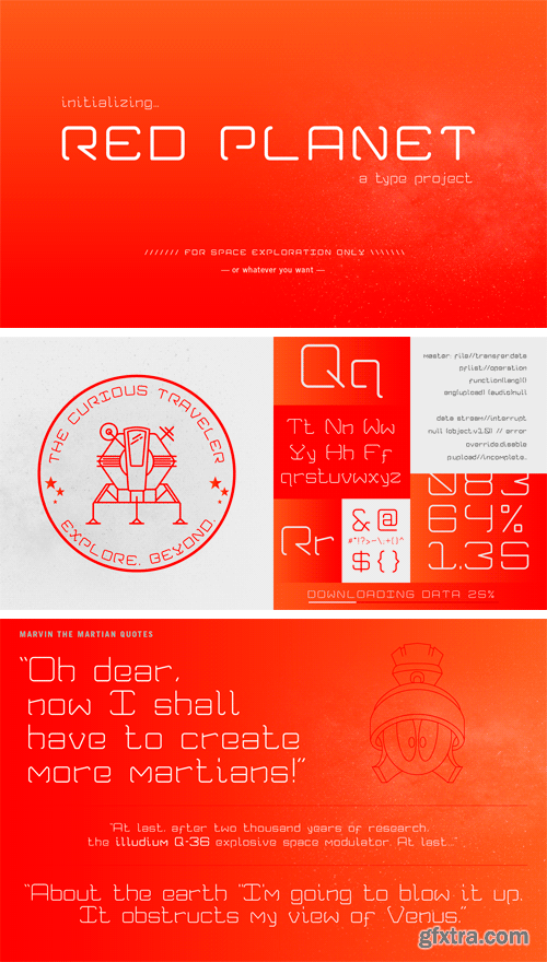 Red Planet Font