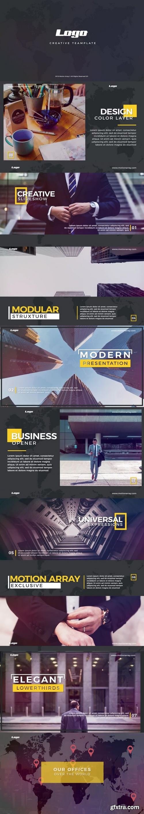 MotionArray - World Corporate Opener Production After Effects Templates 58774