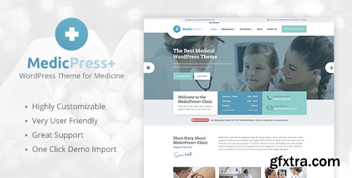ThemeForest - MedicPress v1.7.0 - Medical WordPress Theme for Clinics and Private Doctors - 19534952
