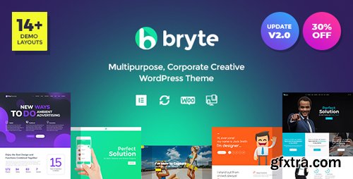 ThemeForest - Bryte v1.0.0 - Multipurpose Creative & Business WordPress Theme - 20433538
