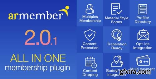 CodeCanyon - ARMember v2.0.1 - WordPress Membership Plugin - 17785056 - NULLED