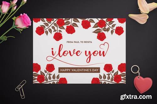 Valentine\'s Card Template