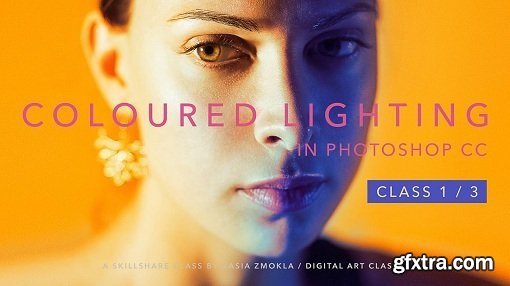 1/3 “Add Drama to Your Photos with Coloured Lighting in Photoshop”