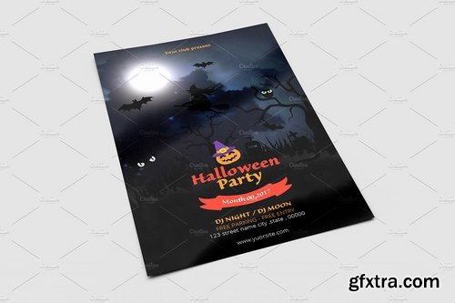 CM - Halloween Party Flyer Template-V631 1866225