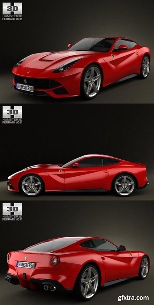 Ferrari F12 Berlinetta 2012 3D Model