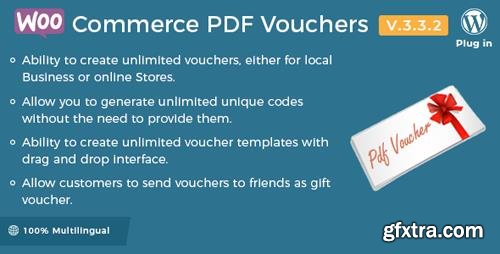 CodeCanyon - WooCommerce PDF Vouchers v3.3.2 - WordPress Plugin - 7392046