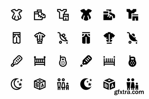 34 Baby Icons