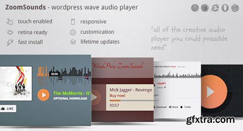 CodeCanyon - ZoomSounds v3.40 - WordPress Visual Composer Waveform Audio Player - 19376594