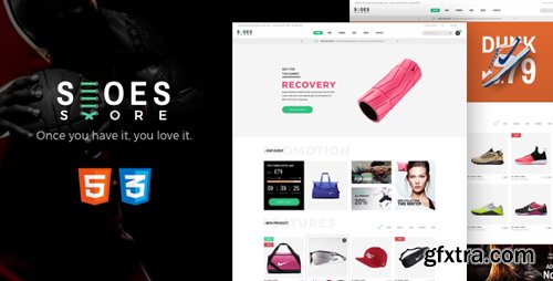 ThemeForest - Shoes v1.0 - eCommerce HTML5 Template - 20622067