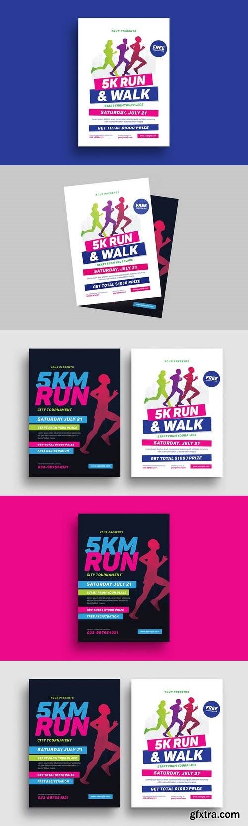 5k Run Event Flyer