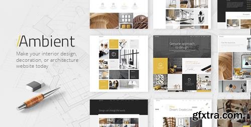 ThemeForest - Ambient v1.2 - A Contemporary Theme for Interior Design, Decoration, and Architecture - 19502949
